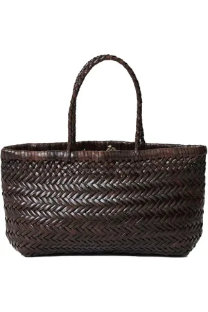 Dragon Diffusion Tote Bags, female, , ONE SIZE, Leather Handbag with Saint Christopher Medal Charm