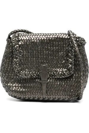 Dragon Diffusion Cross Body Bags, female, , ONE SIZE, Braided Olive Shoulder Bag