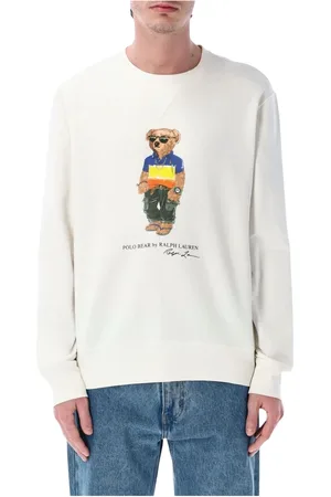 Ralph Lauren Sweatshirts, male, , M, Jumper with Polo Bear Print