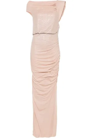 GENNY Gowns, female, , S, Asymmetric Sleeve Dress