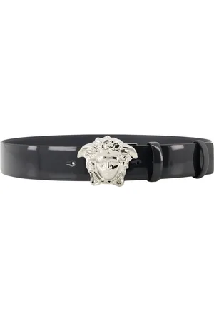 VERSACE Belts, male, , 90 CM, Medusa Leather Belt Spring-Summer 2025