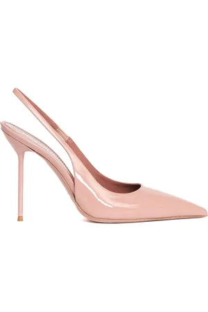 PARIS TEXAS Dark Phard Slingback Pumps