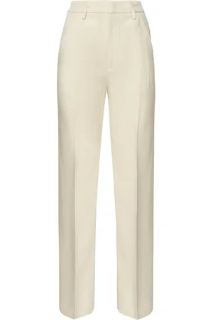 Dondup White Jeans with Regular Waist