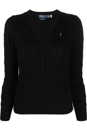 Ralph Lauren V-Neck Jumper with Logo
