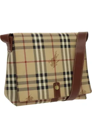 Burberry Pre-owned Cross Body Bags, female, , ONE SIZE, Pre-owned Leather shoulder-bags