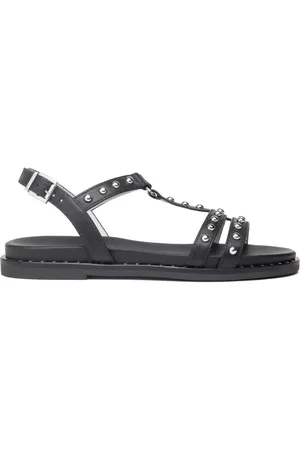 Nero Giardini Flat Sandals, female, , 3 UK, Leather Ankle Strap Sandals