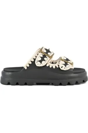Mou Sliders, female, , 6 UK, Slide Sandals Two-Buckle Style