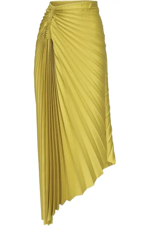Pinko Midi Skirts, female, , S, Duchess Midi Skirt with Gathered Detail