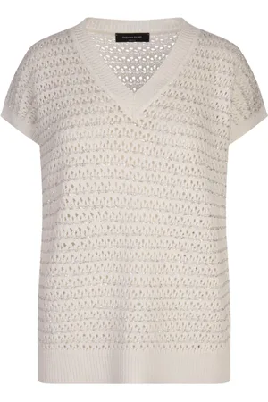 Fabiana Filippi V-neck Knitwear, female, , S, Cotton Blend Polyester Jumper