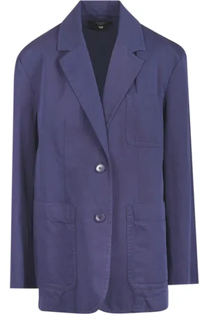 Max Mara Blazers, female, , 2XS, Linen and Cotton Blazer