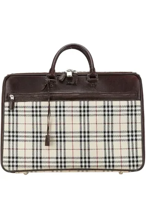 Burberry Pre-owned Handbags, female, , ONE SIZE, Pre-owned Canvas handbags