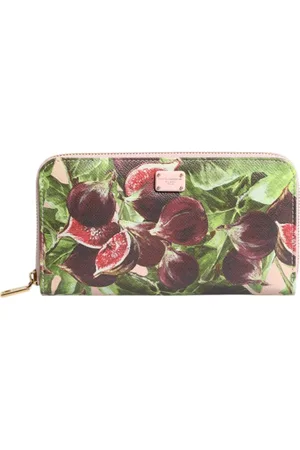 Dolce & Gabbana Wallets & Cardholders, female, , ONE SIZE, Fig Fruit Leather Wallet