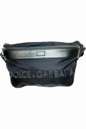 Dolce & Gabbana Pre-owned Belt Bags, male, , ONE SIZE, Pre-owned Canvas crossbody-bags