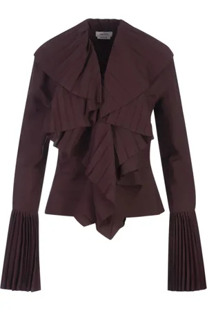 Alexander McQueen Blouses, female, , XS, Paper Viscose Composition Fashion