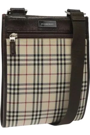 Burberry Pre-owned Cross Body Bags, female, , ONE SIZE, Pre-owned Canvas shoulder-bags