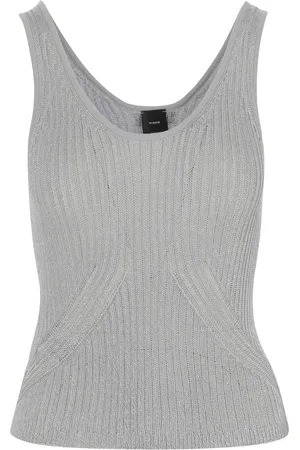 Pinko Sleeveless Tops, female, , XS, Viscose Blend Tank Top