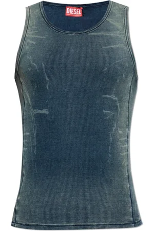 Diesel Sleeveless Tops, unisex, , S, Ribbed Top
