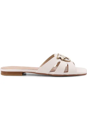 Pinko Sliders, female, , 5 UK, Sandals with Love Birds Logo
