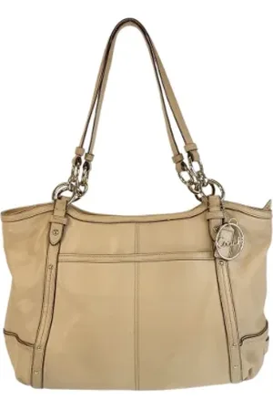 Coach Pre-owned Tote Bags, female, , ONE SIZE, Pre-owned Leather shoulder-bags