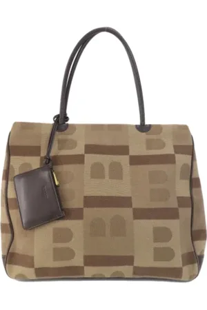 Bally Pre-owned Tote Bags, female, , ONE SIZE, Pre-owned Canvas totes