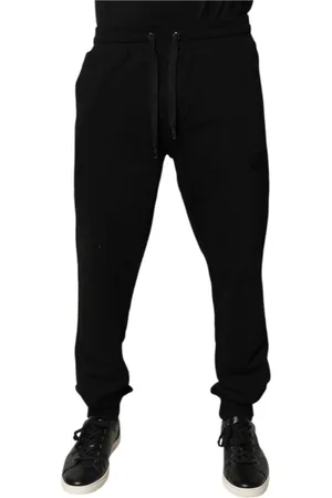 Dolce & Gabbana Sweatpants, male, , L, Luxury Cotton Jogger Joggers with Logo