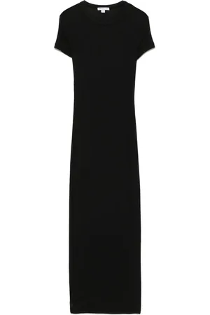 James Perse Maxi Dresses, female, , M, Ribbed Midi Dress