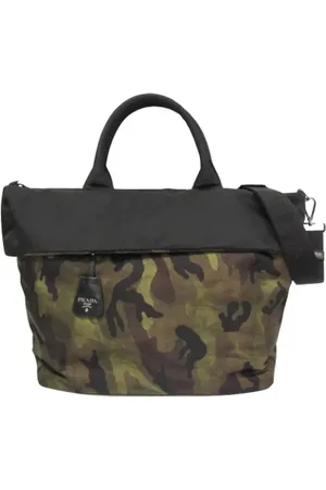 Prada Pre-owned Tote Bags, female, , ONE SIZE, Pre-owned Canvas totes
