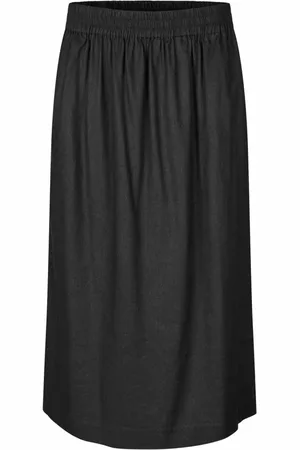 Masai Midi Skirts, female, , S, Simple Skirt with Elastic Waist