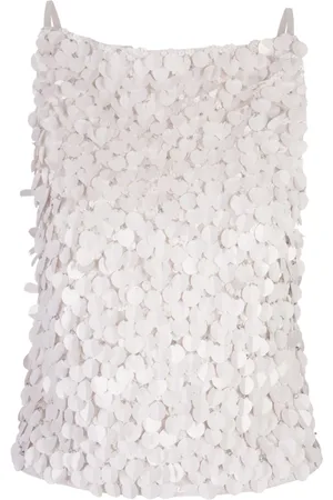 P.A.R.O.S.H. Sleeveless Tops, female, , S, Top with Polyamide and Elastane