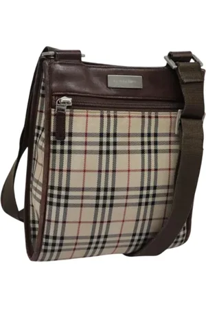 Burberry Pre-owned Cross Body Bags, female, , ONE SIZE, Pre-owned Canvas shoulder-bags