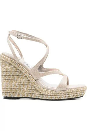 Jimmy Choo Wedges, female, , 5 1/2 UK, Wedge Sandals with Ankle Strap