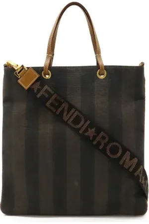 Fendi Pre-owned Tote Bags, female, , ONE SIZE, Pre-owned Canvas totes