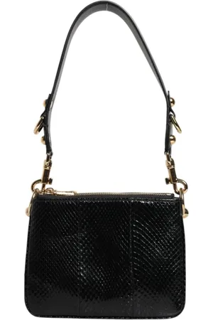 Dolce & Gabbana Leather Shoulder Clutch Bag