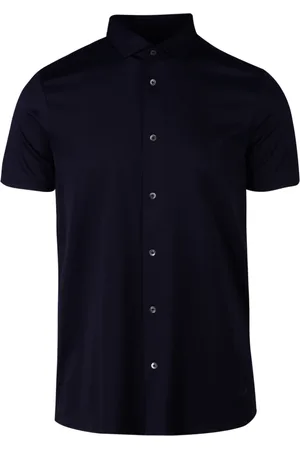 Emporio Armani Short Sleeve Shirts, male, , 2XL, Jersey Classic Short Sleeve Shirt