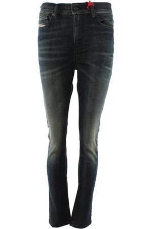 Diesel Skinny Fit High Waist Jeans