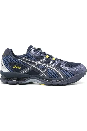 Asics Sneakers, male, , 13 UK, Violet Lace-Up Trainers with Gel™ Technology