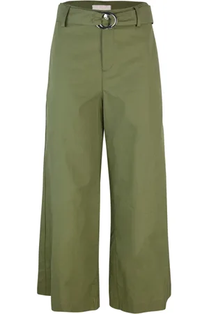 Liu Jo Wide Trousers, female, , W28, Cropped Palazzo Trousers