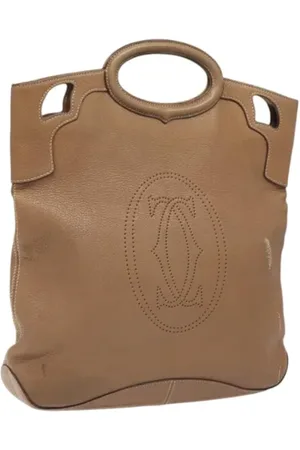 Cartier Pre-owned Tote Bags, female, , ONE SIZE, Pre-owned Leather handbags