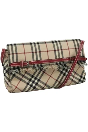 Burberry Pre-owned Cross Body Bags, female, , ONE SIZE, Pre-owned Canvas shoulder-bags