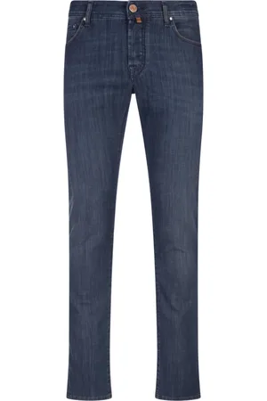 Jacob Cohen Slim-fit Jeans, male, , W32, Trousers with Cotton Blend