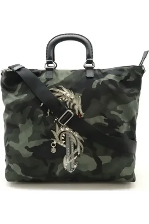 Prada Pre-owned Tote Bags, female, , ONE SIZE, Pre-owned Canvas totes