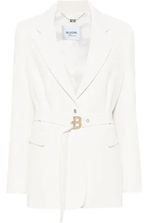 Blugirl Blazers, female, , S, Buttoned Coat with Pockets