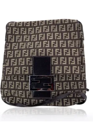 Fendi Pre-owned Cross Body Bags, female, , ONE SIZE, Pre-owned Cotton crossbody-bags