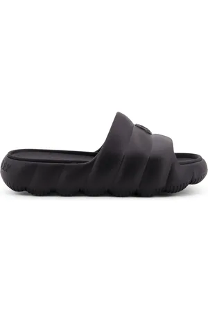 Moncler Sliders, female, , 4 UK, Sandals with Logo Patch