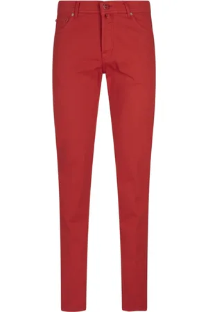 Kiton Slim-fit Jeans, male, , W33, Cotton Elastane Jeans