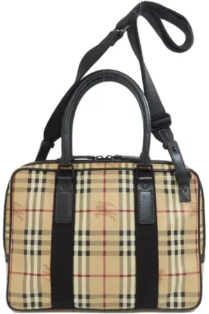 Burberry Pre-owned Handbags, male, , ONE SIZE, Pre-owned Plastic shoulder-bags