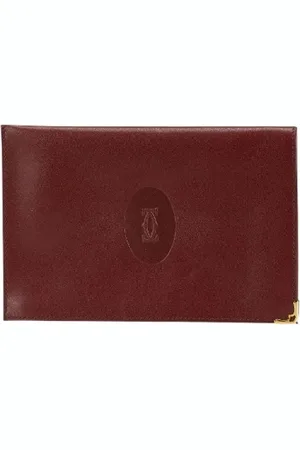 Cartier Pre-owned Clutches, female, , ONE SIZE, Pre-owned Leather pouches