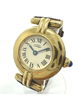 Cartier Pre-owned Watches, female, , ONE SIZE, Pre-owned Leather watches