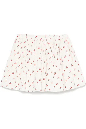 BONPOINT Skirts, male, , 14 Y, Pleated MultiColour Skirt with Elasticated Waistband