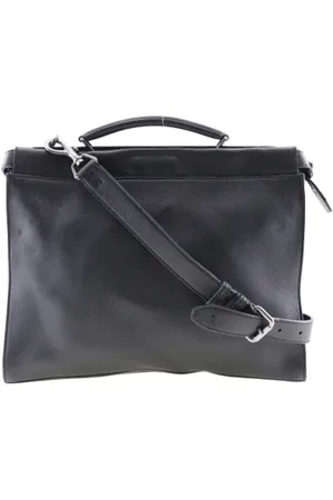 Fendi Pre-owned Handbags, male, , ONE SIZE, Pre-owned Leather briefcases